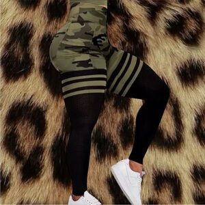 Army Print Leggings